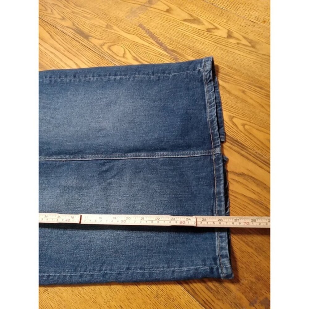 PILCRO And The Letterpress Jean Skirt Womens 4 BLUE Used Preowned Denim - Picture 2 of 6